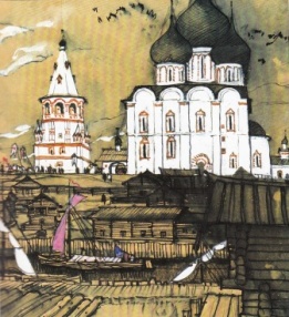 В Холмогорах прошли юбилейные мероприятия, посвященные 885-летию села. 