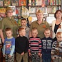 Жюри и участники конкурса чтецов "Великое слово - Победа!" в Горковской библиотеке