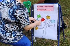 Акция "Добрые пожелания любимому городу"