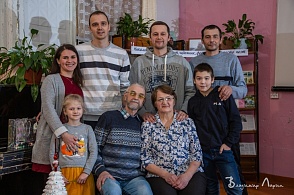 Семья юбиляра