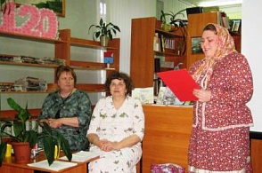 Творческий вечер Лилии Синцовой в Холмогорской районной библиотеке им. М. В. Ломоносова