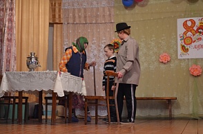  "О наших женщинах с любовью" (Нижнетоемская сельская библиотека, Нижнетоемский Дом культуры) Инсценировка отрывка из повести "Пелагея"