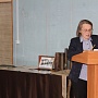 Анна Николаевна Синицына выступает с докладом «Выя и Гаврилово в период Гражданской  войны»