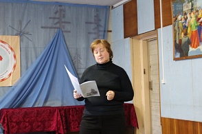 Творческий вечер «Вологда в гостях у Фокинского фестиваля». Стихи читает Татьяна Нивина. 