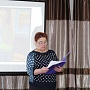 Половенская В. В. выступает с докладом "Учитель от Бога: Раиса Михайловна Костылева и её вклад в развитие народного образования Нижней Тоймы"